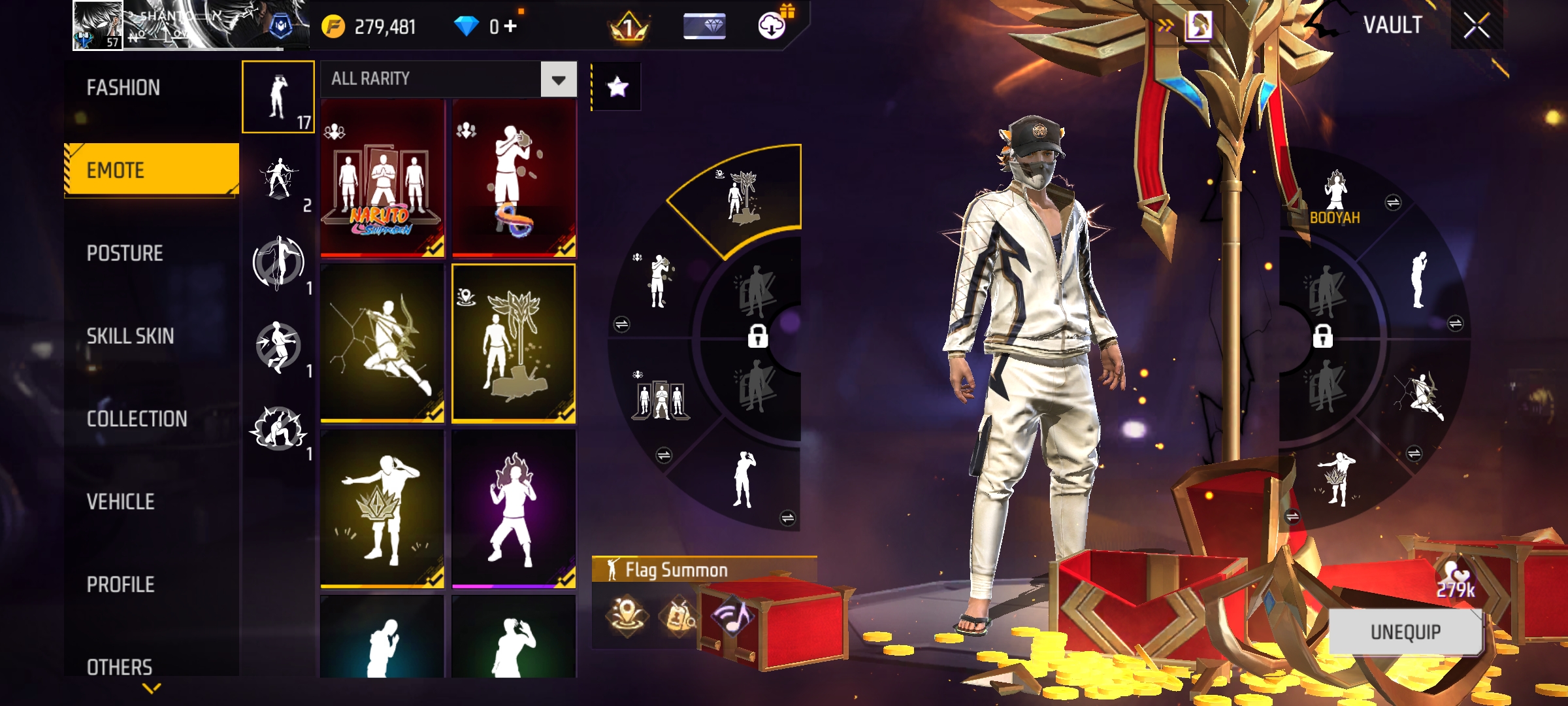 FF ACCOUNT | Lv.57 | 125 Weapon Skins | 11 Artifact + 21 Mythic | Heroic Emblem Lv.8 | 2.3K Likes | EVO Collection | BD Server 🔥